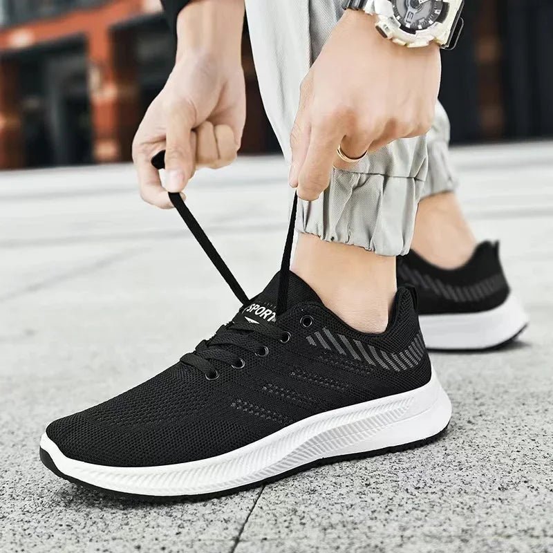 2025 New Men's Shoes, Casual Slippers, Fashionable Sports Shoes, Breathable Running Shoes, Outdoor Walking Training Tennis Shoes - La Tienda Bella