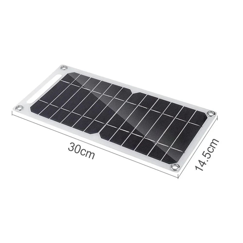 35W Foldable Solar Charger Dual USB with Smart Charge Tech for Power Bank,iPhone,Camping,RV,Emergency&Outdoor Travel Accessories - La Tienda Bella