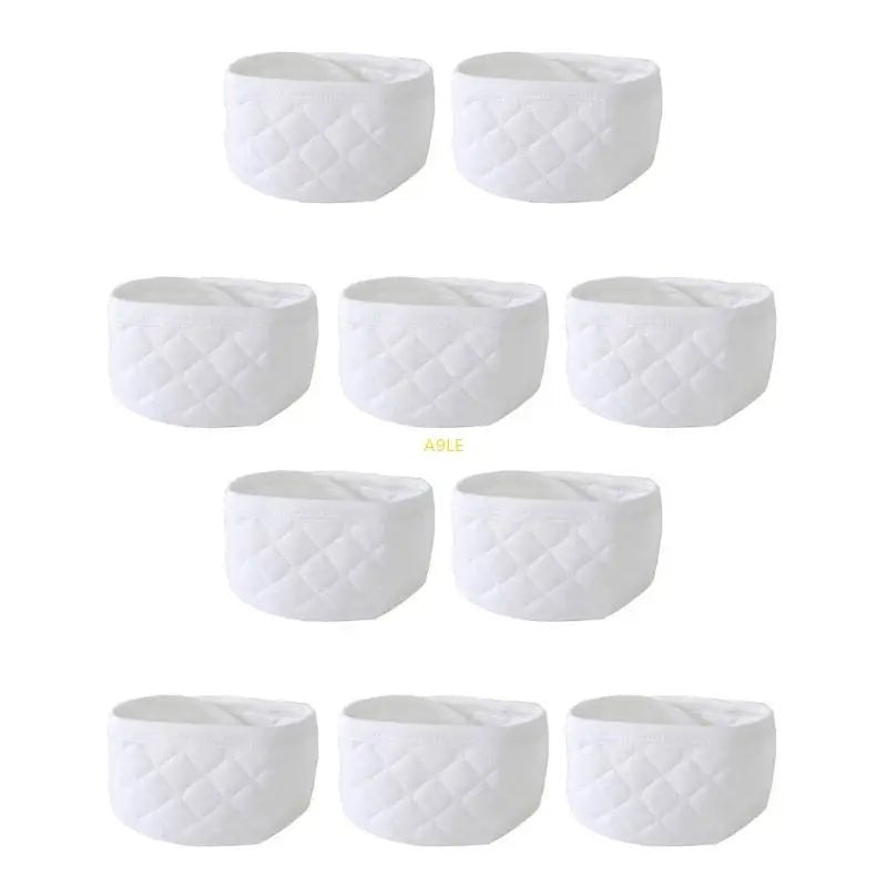 5/6/8/10/12pcs Baby Umbilical Cord Care Breathable Belly Protections Wrap Binder - La Tienda Bella