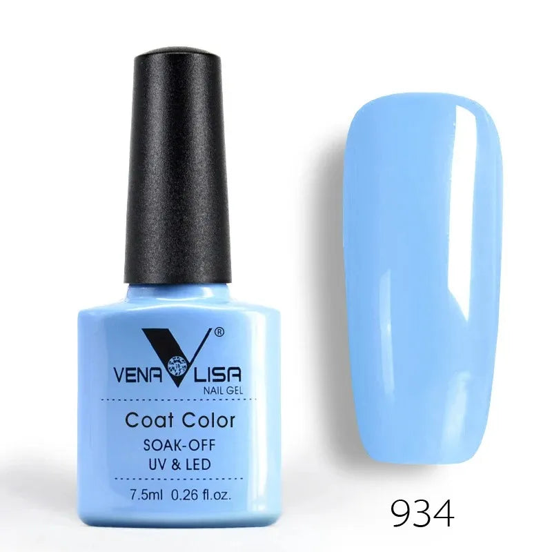 Venalisa Fashion Shiny 7.5ml Soak off UV Gel Nail Polish Nail Art Manicure Cosmetics Nail Gel Tips Varnish L1