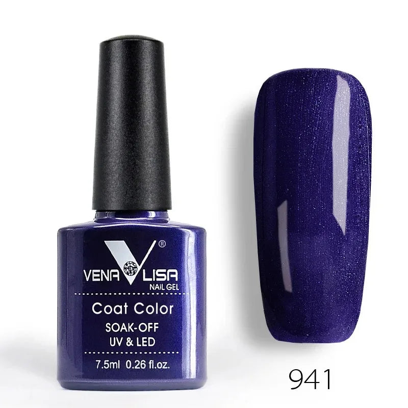 Venalisa Fashion Shiny 7.5ml Soak off UV Gel Nail Polish Nail Art Manicure Cosmetics Nail Gel Tips Varnish L1