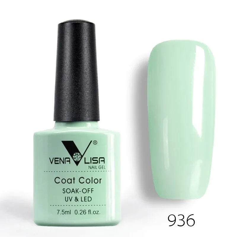 Venalisa Fashion Shiny 7.5ml Soak off UV Gel Nail Polish Nail Art Manicure Cosmetics Nail Gel Tips Varnish L1