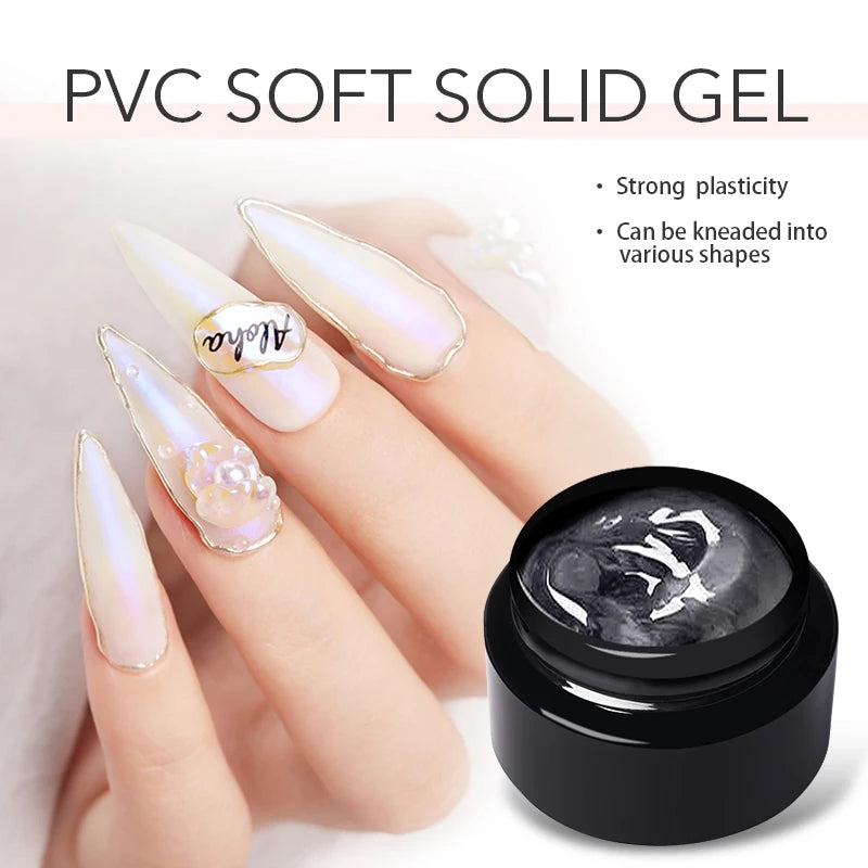 BORN PRETTY Metallic Painting Gel Gold Silver Mirror Effect Nail Polish Super Bright Drawing Line French Nail UV Painting Varnis