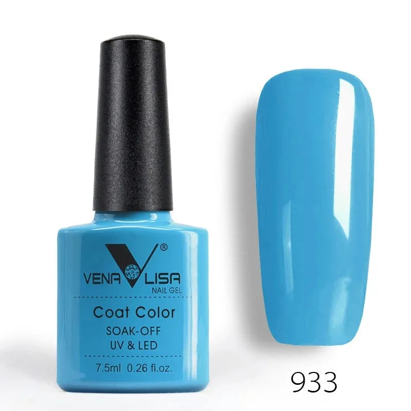 Venalisa Fashion Shiny 7.5ml Soak off UV Gel Nail Polish Nail Art Manicure Cosmetics Nail Gel Tips Varnish L1