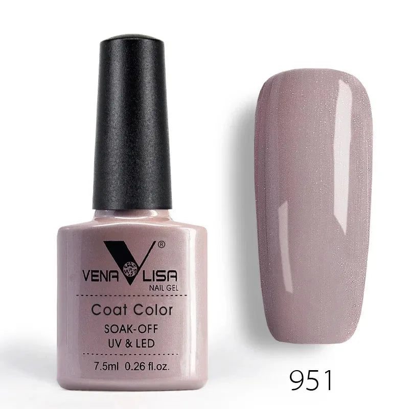 Venalisa Fashion Shiny 7.5ml Soak off UV Gel Nail Polish Nail Art Manicure Cosmetics Nail Gel Tips Varnish L1