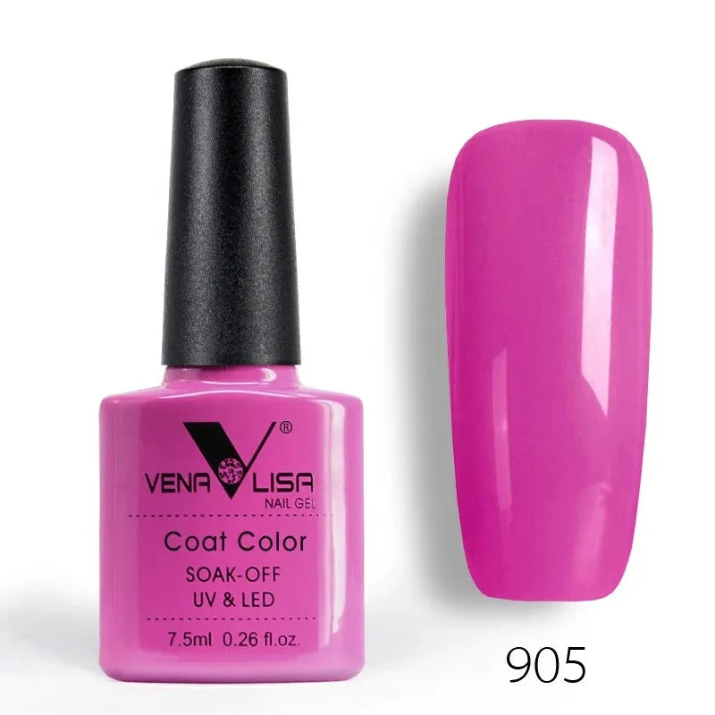 Venalisa Fashion Shiny 7.5ml Soak off UV Gel Nail Polish Nail Art Manicure Cosmetics Nail Gel Tips Varnish L1