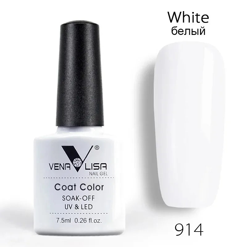Venalisa Fashion Shiny 7.5ml Soak off UV Gel Nail Polish Nail Art Manicure Cosmetics Nail Gel Tips Varnish L1