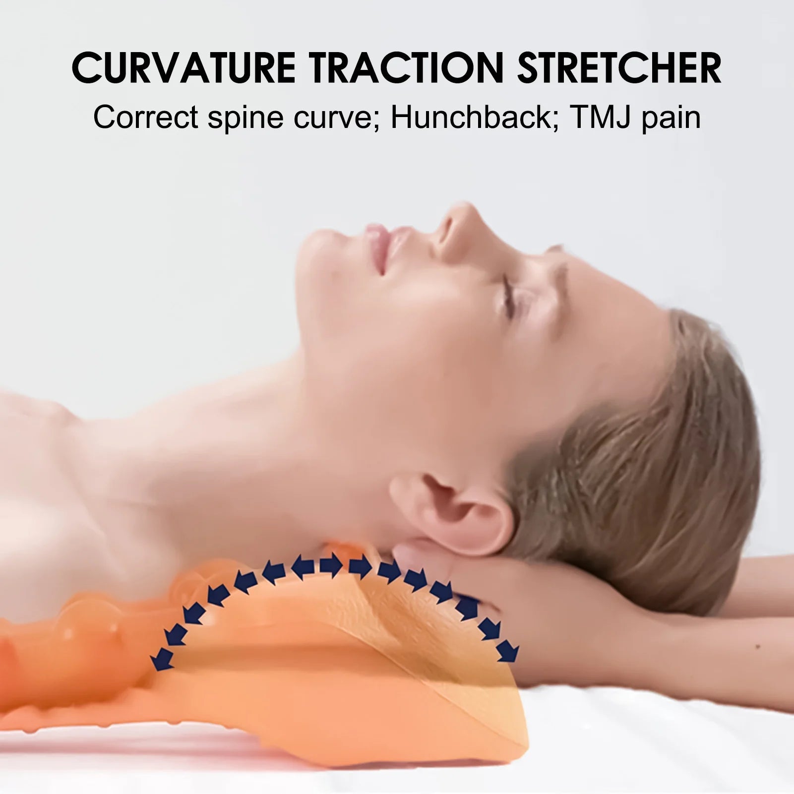Acupressure Cervical Neck Support Braces Massager Multipurpose Cervical Neck Traction Device - La Tienda Bella