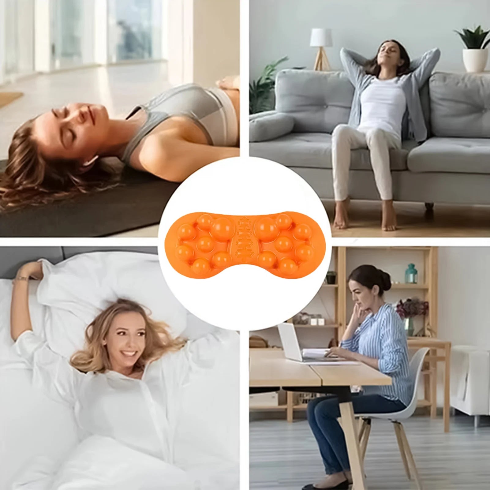 Acupressure Cervical Neck Support Braces Massager Multipurpose Cervical Neck Traction Device - La Tienda Bella