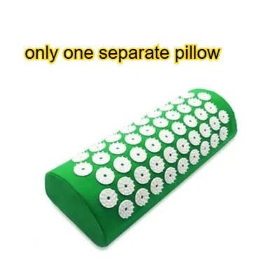 Acupressure Mat Sensi Massage Mat Pillow Set applicator for Neck Foot Yoga Mat with Needle Back Cushion - La Tienda Bella