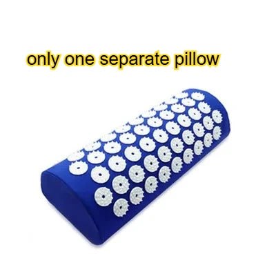 Acupressure Mat Sensi Massage Mat Pillow Set applicator for Neck Foot Yoga Mat with Needle Back Cushion - La Tienda Bella