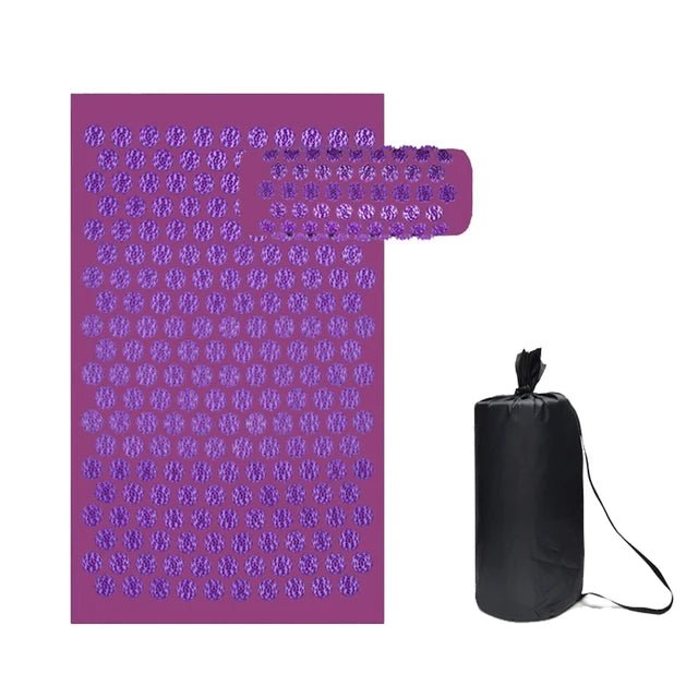 Acupressure Yoga Mat Kuznetsov's Applicator Cushion Sensi Massage Body Needles With Spikes Pillow Foot Massager Fitness Pilates - La Tienda Bella