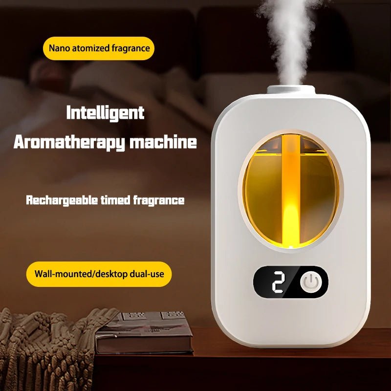 Automatic Diffuser Aromatherapy Machine Air Fragrance Air Freshener Toilet Bathroom Aroma Essential Oil Dispenser Humidifier - La Tienda Bella