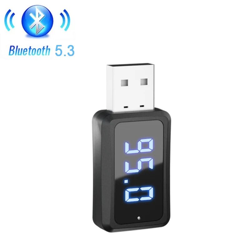 Bluetooth 5.4 Car Transmitter Receiver Handsfree Call Car Kit Mini USB Power Auto Wireless Audio Adapter For Fm Radio - La Tienda Bella
