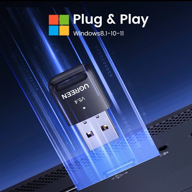 Bluetooth Adapter USB Bluetooth 5.4 for PC Dongle Adaptador Wireless Mouse Keyborad Music Audio Receiver USB Transmitter - La Tienda Bella