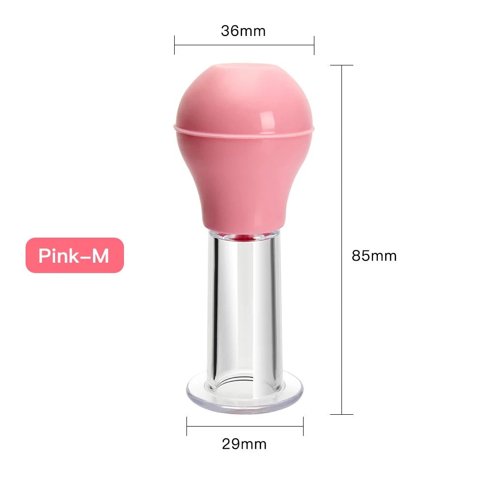 Facial Massage Cups Rubber Vacuum Cupping Skin Lifting Anti Cellulite Massager for Face Pvc Body Cups Skin Scraping Massage Jar - La Tienda Bella