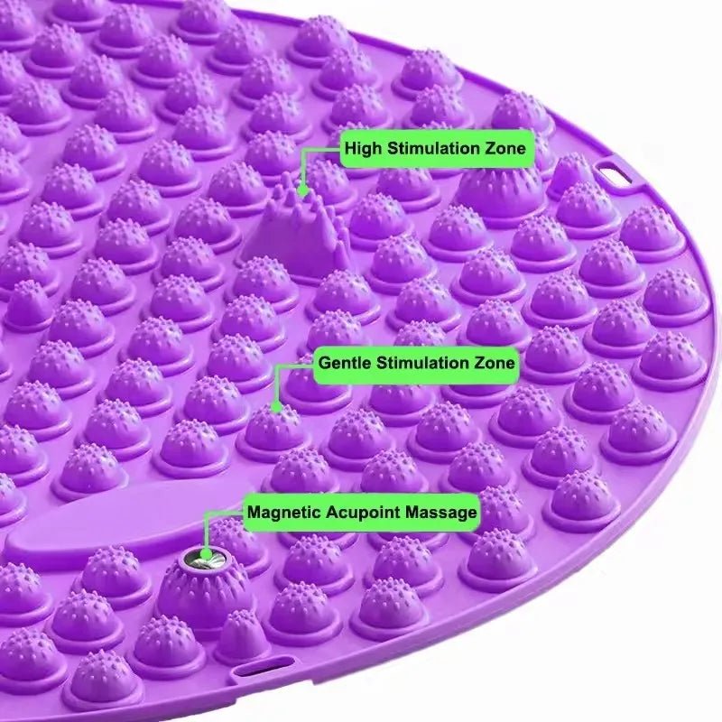 Fingerpressure Board Foot Massage Pad Health Walk Pressure Board Foot Massage Pad Foot Yoga Acupressure Mat Training Accessories - La Tienda Bella