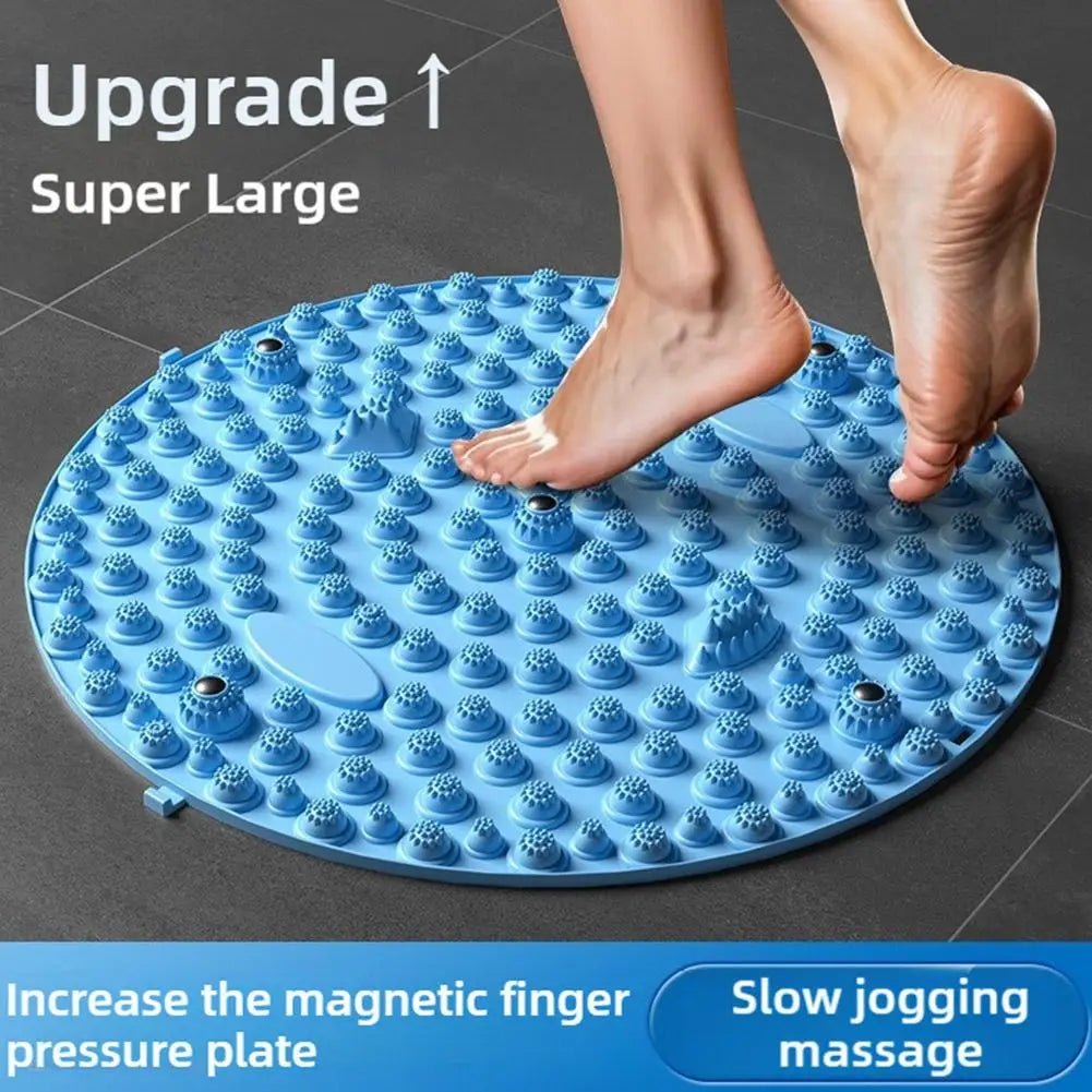 Foot Yoga Massage Acupressure Board Mat Muscle Relaxation Round Exercise Mat Fitness Foot Training Massage Acupressure Mat - La Tienda Bella
