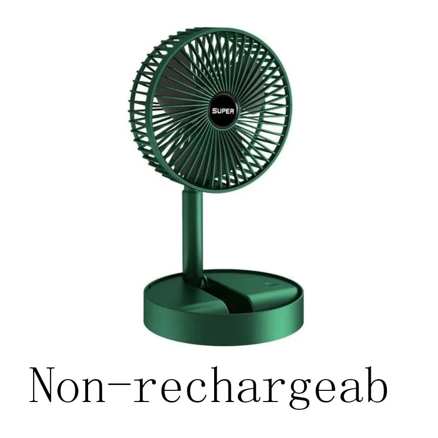 Mini Adjustable Mini Fan Small Cooling Handy Desk Home Office Table Battery USB Rechargeable Portable Electric Fan - La Tienda Bella