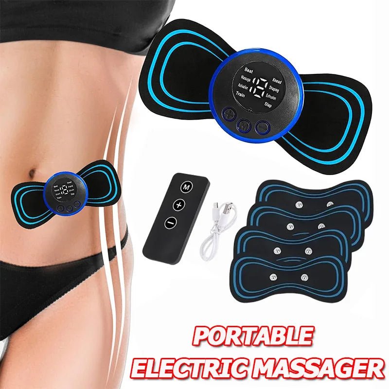 Neck Rechargeable Massager Electric Neck Massage Cervical Vertebra Massage Patch for Muscle Pain Relief,Support Dropshipping - La Tienda Bella