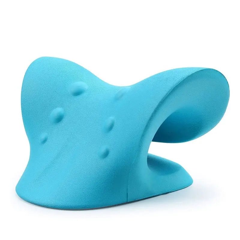 Neck Shoulder Stretcher Relaxer Cervical Chiropractic Traction Device Massage Pillow for Pain Relief Cervical Spine Alignment - La Tienda Bella