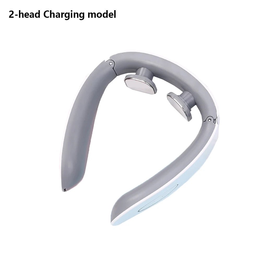 New Neck Massage Intelligent USB Rechargeable Adjustment Heating Pressing Pulse Portable Pulse Cervical Spine Massager Neck Care - La Tienda Bella