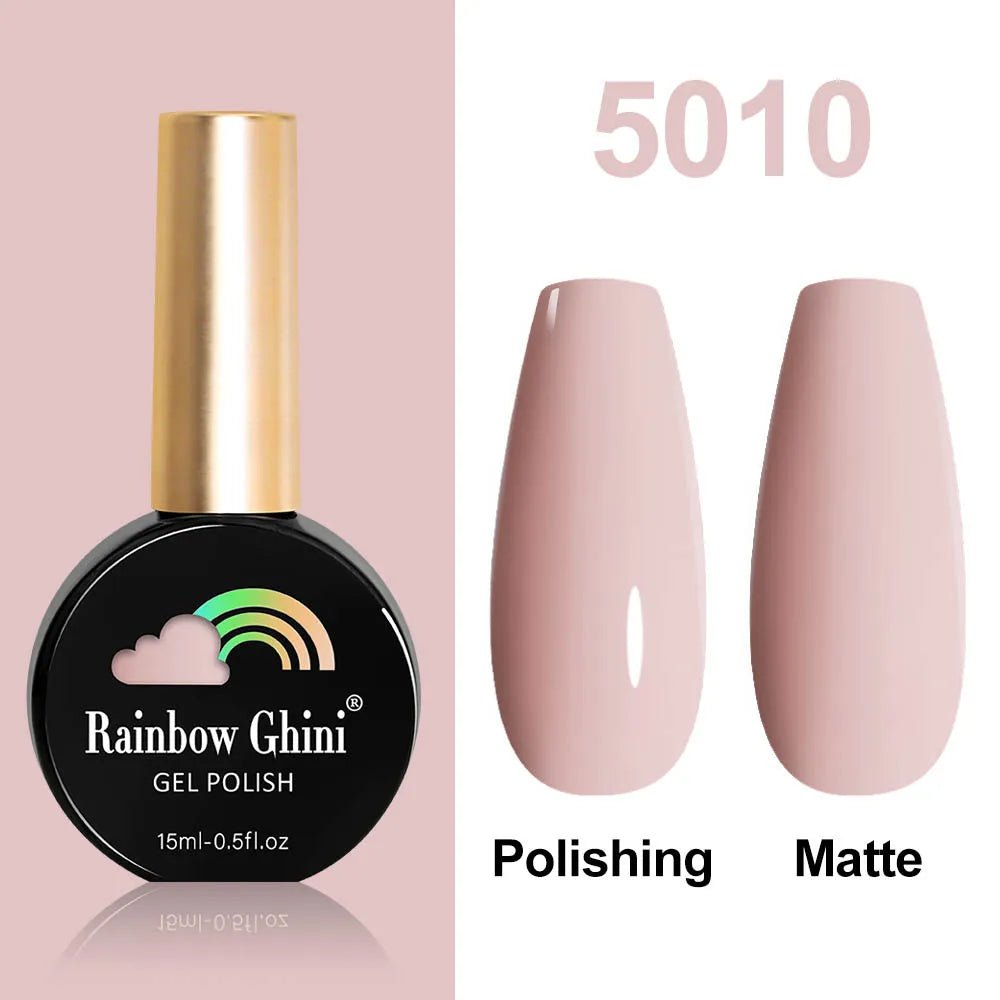 Rainbow Ghini HEMA TPO FREE Nail Gel Polish Nail Supplies Vernis Semi Permanent Glitter Nail Art Manicure LED UV Gel Varnishes - La Tienda Bella