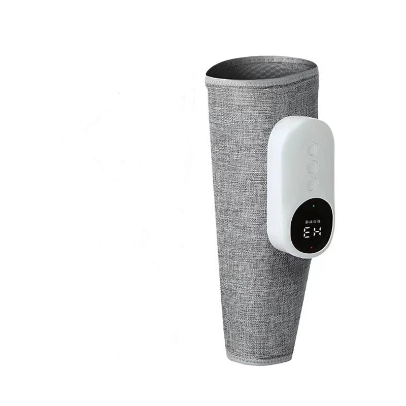 Rechargeable Air Compression Leg & Calf Massager - Soothing Heat, Adjustable Intensity for Foot, Leg, Thigh, Knee - Cordless, Pe - La Tienda Bella