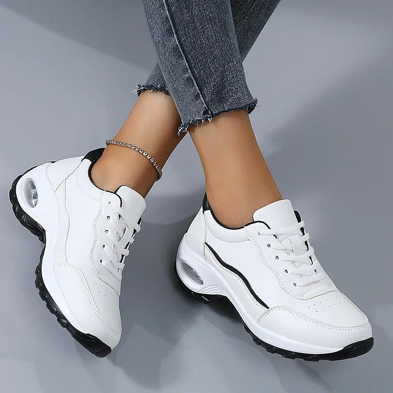 Shoes for Women 2025 Platform Casual Sneakers Designer Brand Luxury Women Walking Shoes Wedges Chunky Hiking Woman Sports Shoes - La Tienda Bella