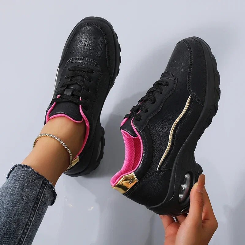 Shoes for Women 2025 Platform Casual Sneakers Designer Brand Luxury Women Walking Shoes Wedges Chunky Hiking Woman Sports Shoes - La Tienda Bella