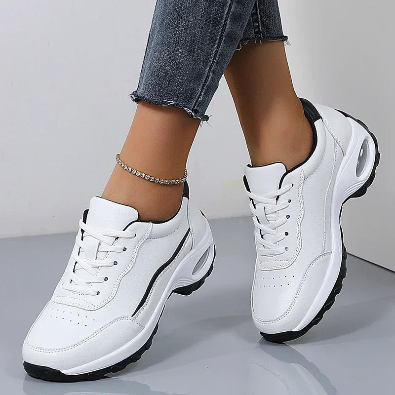 Shoes for Women 2025 Platform Casual Sneakers Designer Brand Luxury Women Walking Shoes Wedges Chunky Hiking Woman Sports Shoes - La Tienda Bella