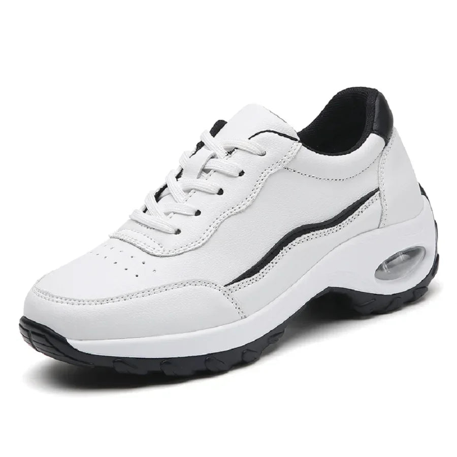 Shoes for Women 2025 Platform Casual Sneakers Designer Brand Luxury Women Walking Shoes Wedges Chunky Hiking Woman Sports Shoes - La Tienda Bella