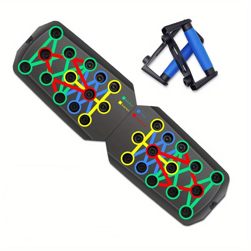 Ultimate Home Gym System - Multi - Functional Chest Press Machine with Adjustable Bars, Space - Saving Design, No Electricity Required, Perfect for Men and Women of All Fitness Levels - La Tienda Bella