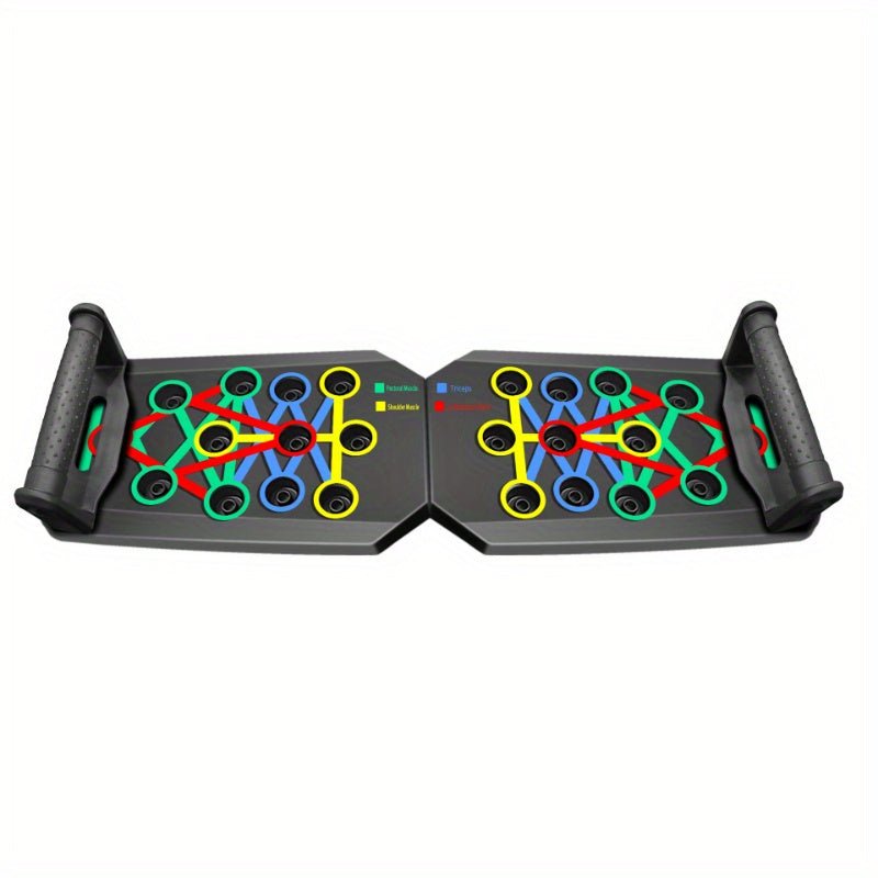 Ultimate Home Gym System - Multi - Functional Chest Press Machine with Adjustable Bars, Space - Saving Design, No Electricity Required, Perfect for Men and Women of All Fitness Levels - La Tienda Bella