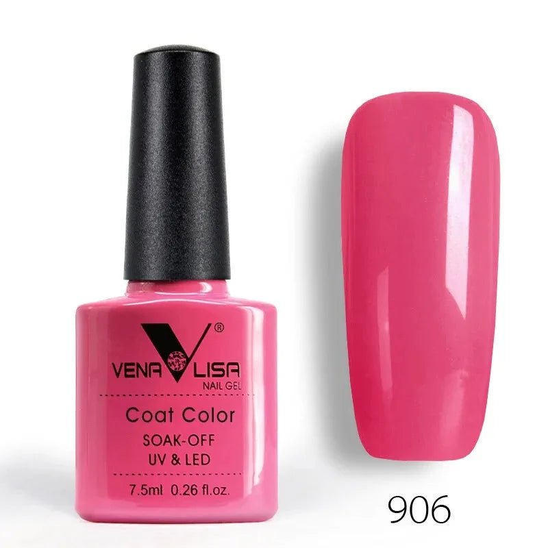 Venalisa Fashion Shiny 7.5ml Soak off UV Gel Nail Polish Nail Art Manicure Cosmetics Nail Gel Tips Varnish L1 - La Tienda Bella
