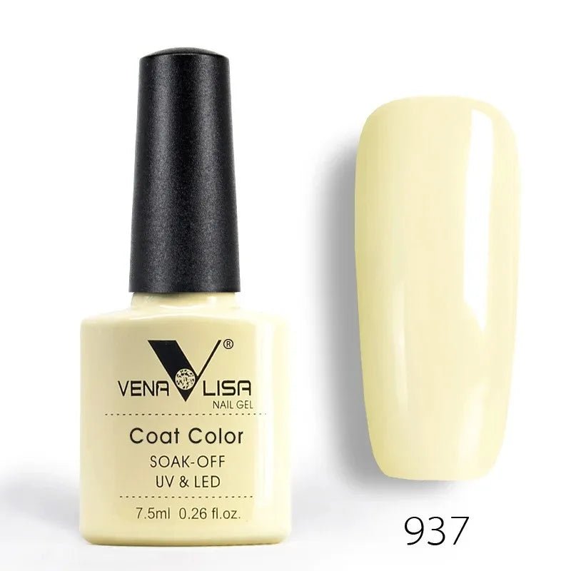 Venalisa Fashion Shiny 7.5ml Soak off UV Gel Nail Polish Nail Art Manicure Cosmetics Nail Gel Tips Varnish L1 - La Tienda Bella