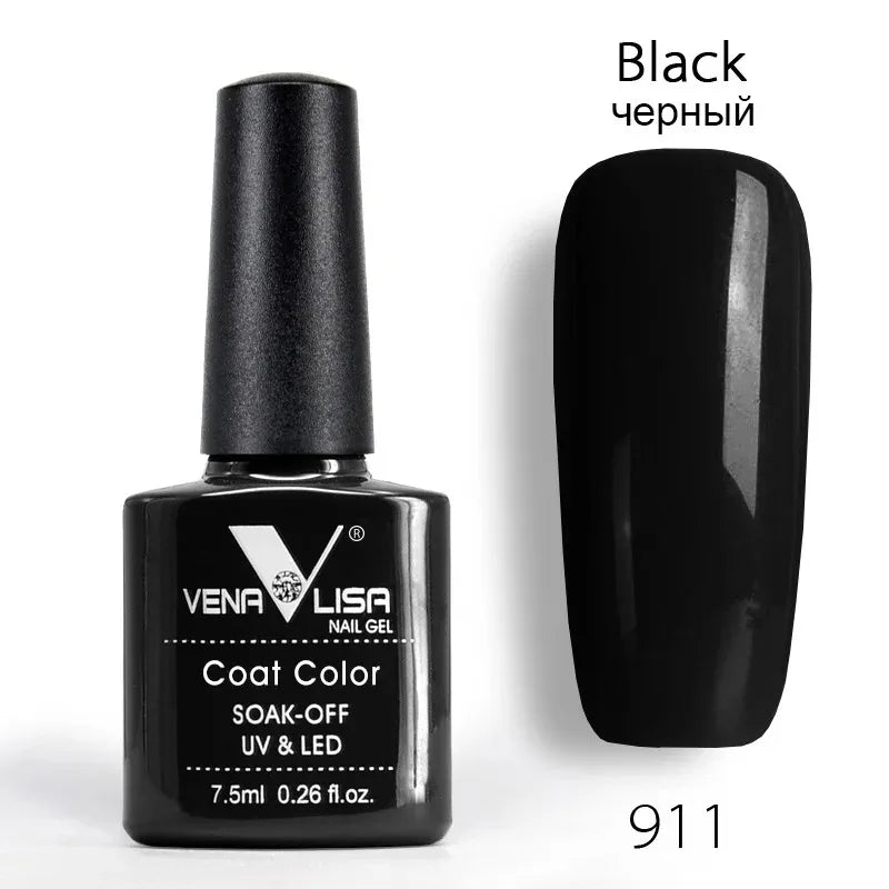 Venalisa Fashion Shiny 7.5ml Soak off UV Gel Nail Polish Nail Art Manicure Cosmetics Nail Gel Tips Varnish L1 - La Tienda Bella
