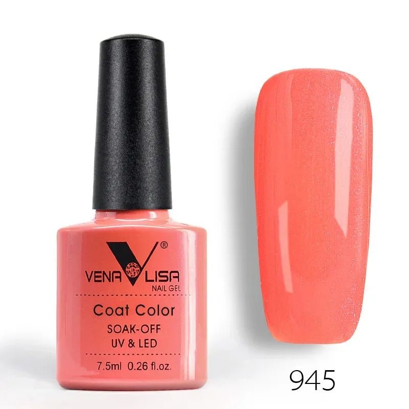 Venalisa Fashion Shiny 7.5ml Soak off UV Gel Nail Polish Nail Art Manicure Cosmetics Nail Gel Tips Varnish L1 - La Tienda Bella