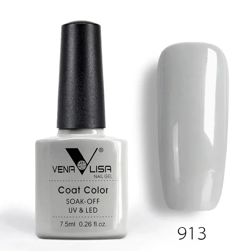 Venalisa Fashion Shiny 7.5ml Soak off UV Gel Nail Polish Nail Art Manicure Cosmetics Nail Gel Tips Varnish L1 - La Tienda Bella