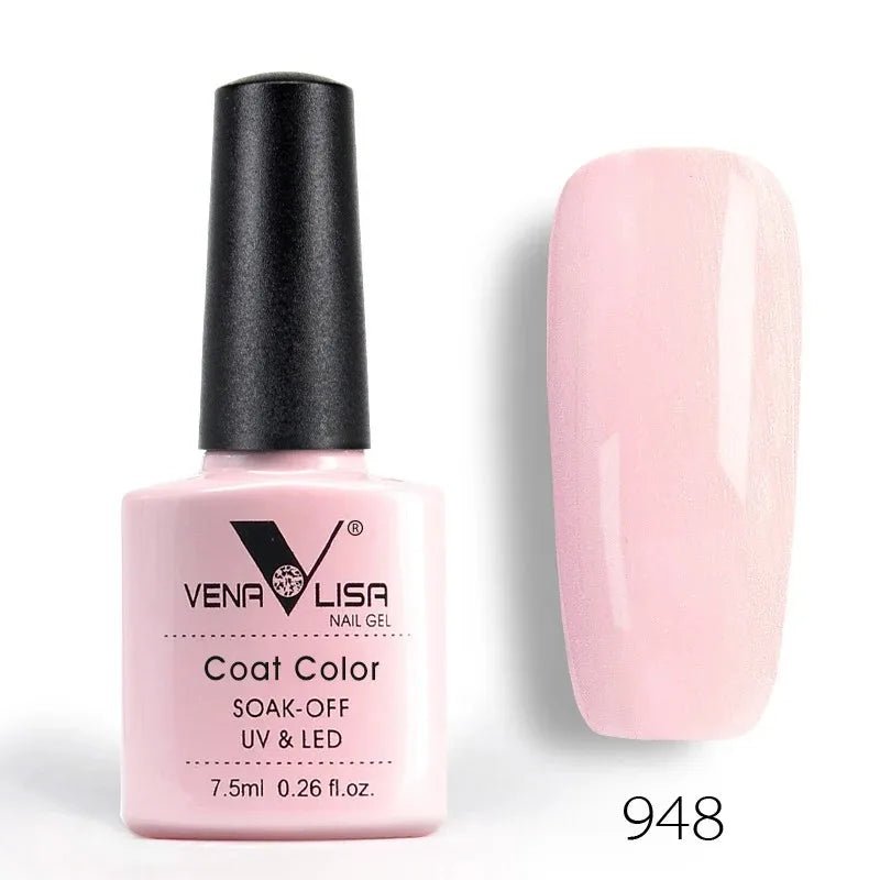 Venalisa Fashion Shiny 7.5ml Soak off UV Gel Nail Polish Nail Art Manicure Cosmetics Nail Gel Tips Varnish L1 - La Tienda Bella
