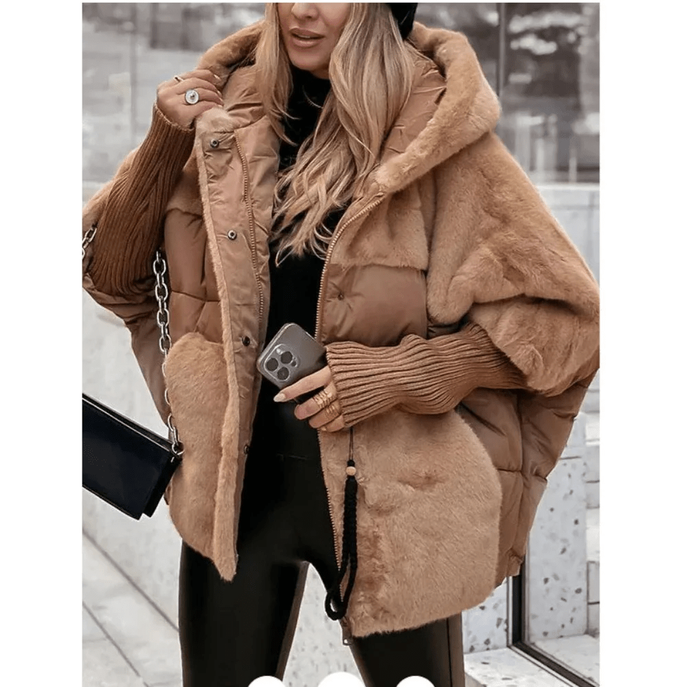 Winter Jacket Women 2024 Loose New Down Jacket Hooded Long Sleeve Winter Clothes - La Tienda Bella