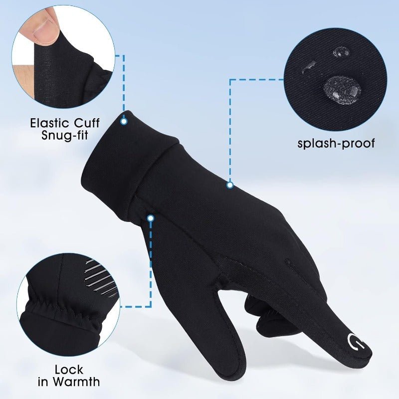 Winter Warm Gloves for Cold Weather REAPP Touch Screen Gloves for Men and Women Running Driving Riding Cycling - La Tienda Bella