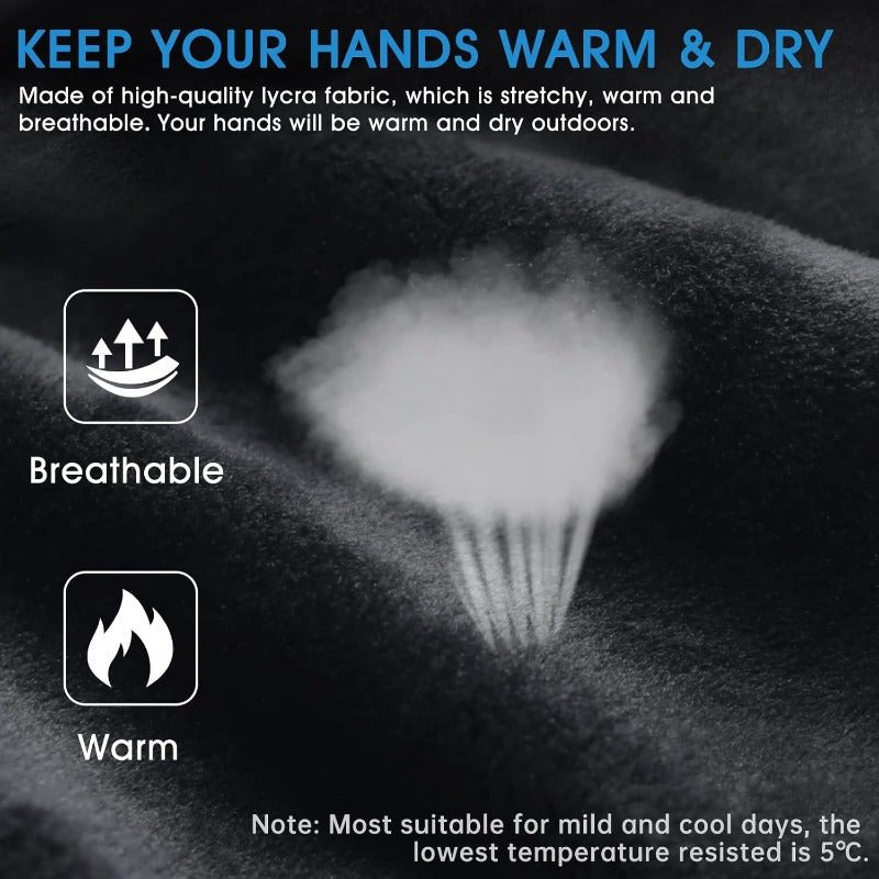 Winter Warm Gloves for Cold Weather REAPP Touch Screen Gloves for Men and Women Running Driving Riding Cycling - La Tienda Bella