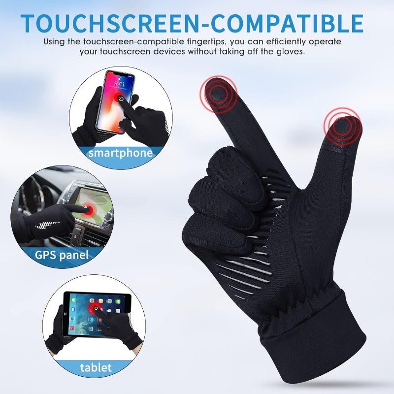 Winter Warm Gloves for Cold Weather REAPP Touch Screen Gloves for Men and Women Running Driving Riding Cycling - La Tienda Bella