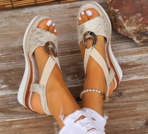 Women Sandals Summer Casual Luxury Flat Sandals Platform Shoes for Women 2024 New Designer Fashion Sandals Sandalias De Mujer - La Tienda Bella