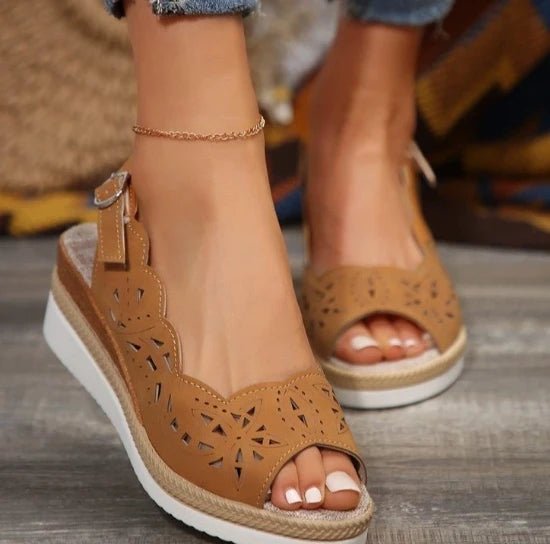 Women Sandals Summer Casual Luxury Flat Sandals Platform Shoes for Women 2024 New Designer Fashion Sandals Sandalias De Mujer - La Tienda Bella