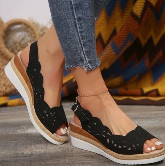 Women Sandals Summer Casual Luxury Flat Sandals Platform Shoes for Women 2024 New Designer Fashion Sandals Sandalias De Mujer - La Tienda Bella