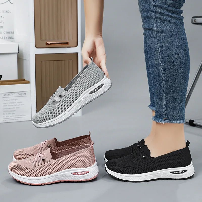 Women's Shoes 2025 Casual Sneakers Breathable Mesh Chunky Sole Affordable Free Shipping - La Tienda Bella
