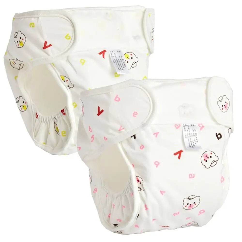 0 - 12Months Adjustable Reusable Diaper Pants Baby Washable Diaper Convenient 3 - 15kg Leakproof Cloth Diapers Newborn - La Tienda Bella