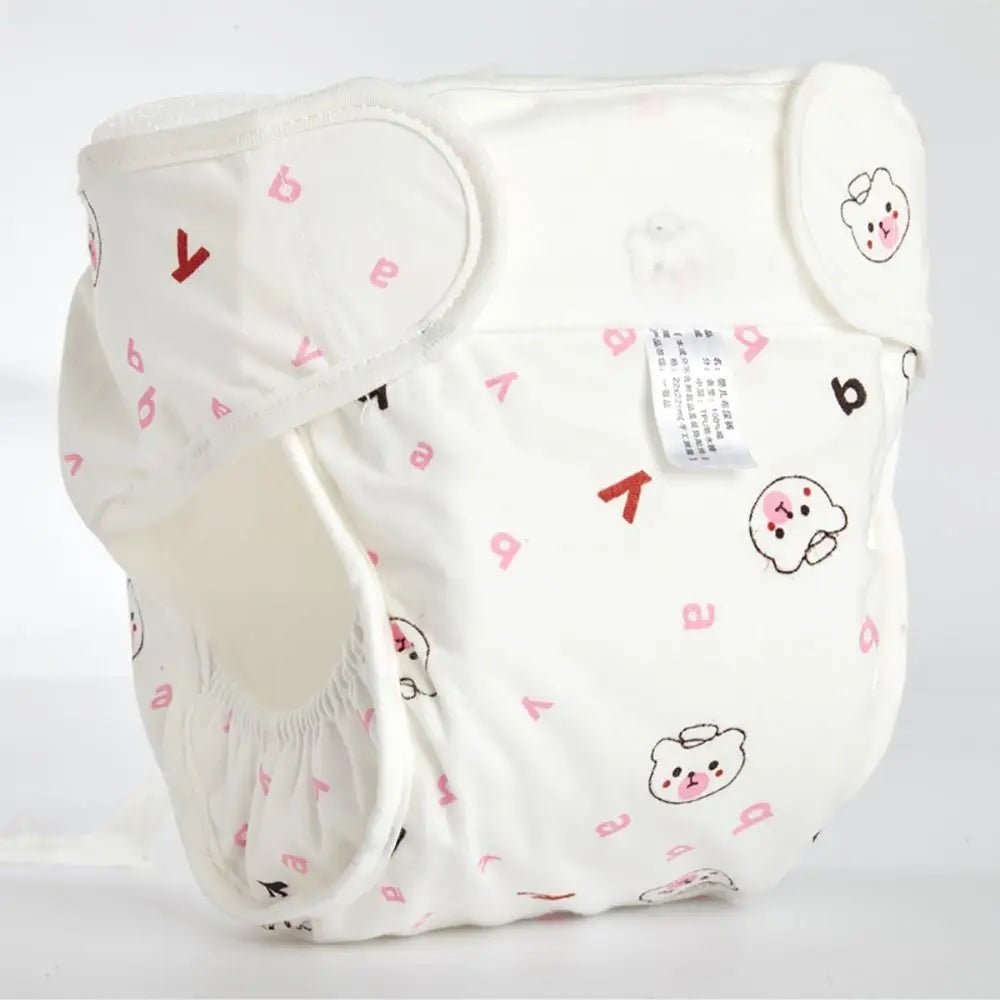 0 - 12Months Adjustable Reusable Diaper Pants Baby Washable Diaper Convenient 3 - 15kg Leakproof Cloth Diapers Newborn - La Tienda Bella